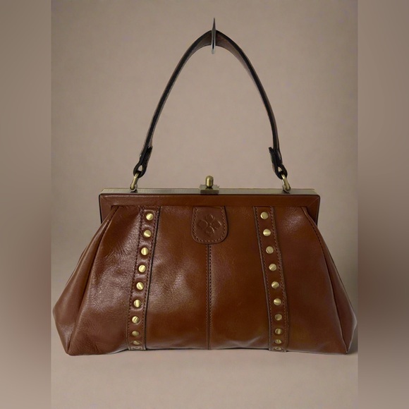 Patricia Nash Handbags - Patricia Nash Studded Leather Satchel